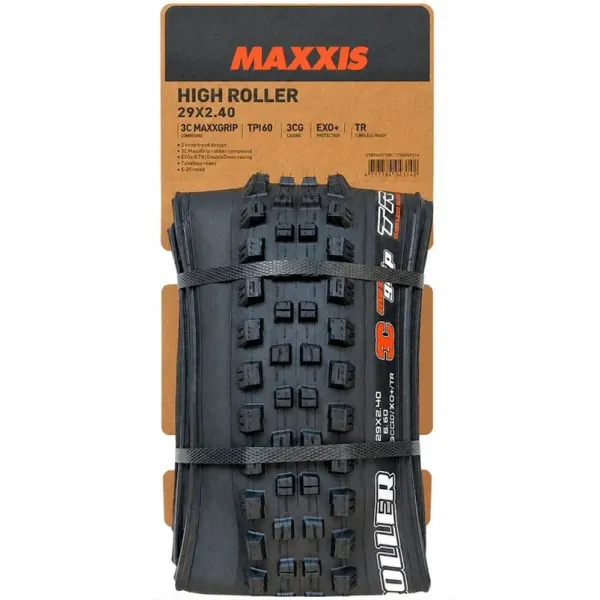 Покришка Maxxis High Roller 27.5x2.40 Tubeless Ready Foldable 3CG/EXO+ Покришка Maxxis High Roller 27.5x2.40 Tubeless Ready Foldable 3CG/EXO+