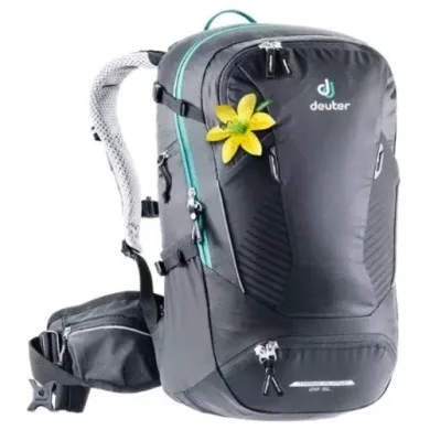Велосипедний рюкзак DEUTER Trans Alpine 28 SL 28 л чорний