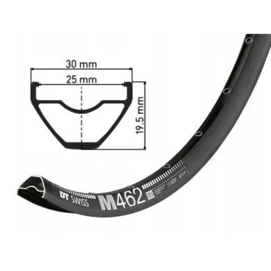 Обід DT SWISS M 462 27.5 дюймів 32 отвори