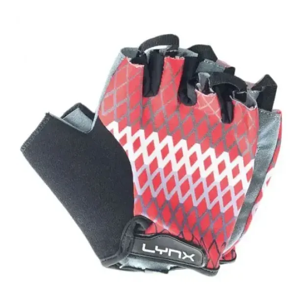 Велорукавички LYNX Lycra Red