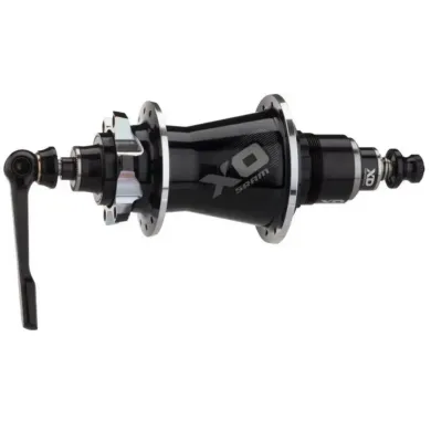 Задня втулка SRAM X0 DISC 6-болт QR/12, 32 отвори, XD Body, чорна/срібляста