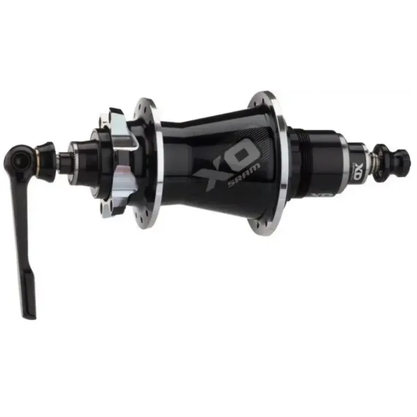 Задня втулка SRAM X0 DISC 6-болт QR/12, 32 отвори, XD Body, чорна/срібляста