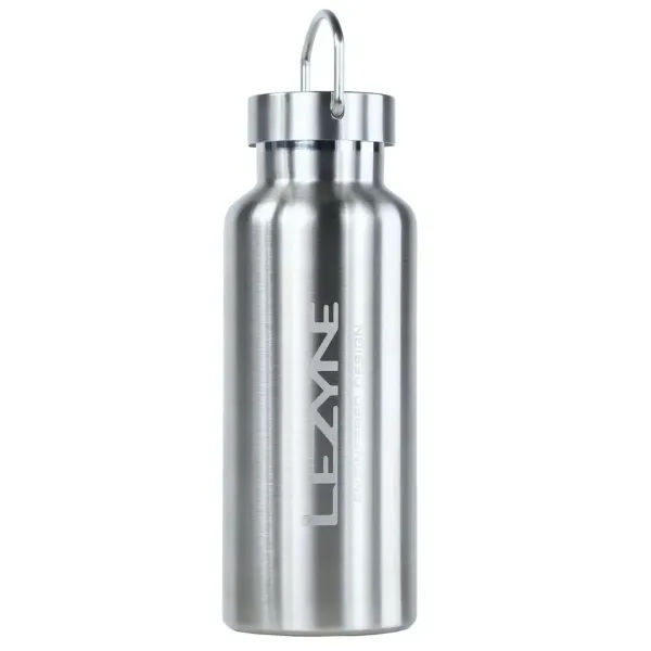 Фляга LEZYNE Classic Stainless Bottle 500 мл Сталевий