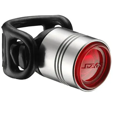 Заднє світло LEZYNE FEMTO DRIVE REAR Сріблястий 7 люменів