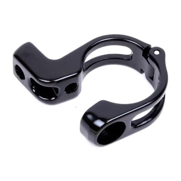 Хомут манетки дроппера RaceFace 1X Lever, черный