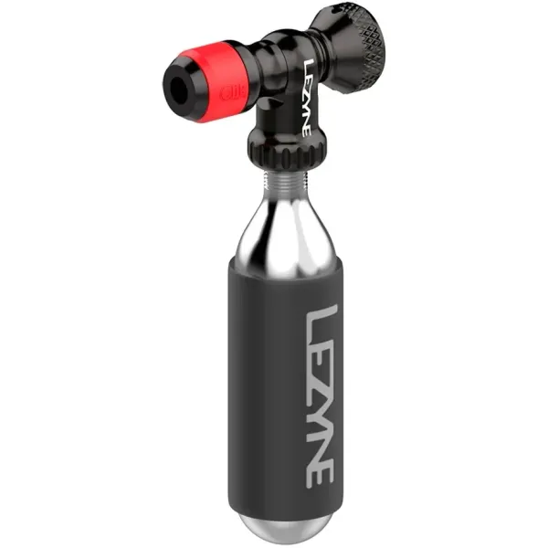Насос CO2 LEZYNE CLIK DRIVE CO2 W/20G CO2-BLACK чорний Насос CO2 LEZYNE CLIK DRIVE CO2 W/20G CO2-BLACK чорний