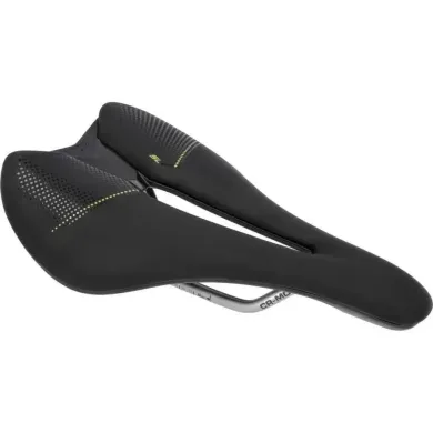 Сідло MERIDA EXPERT SL чорно-зелене 240x140 мм
