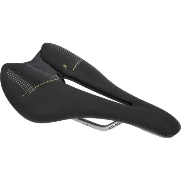 Сідло MERIDA EXPERT SL чорно-зелене 240x140 мм