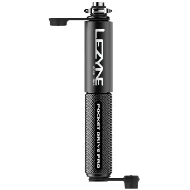Ручний насос LEZYNE POCKET DRIVE PRO 160 psi Чорний матовий