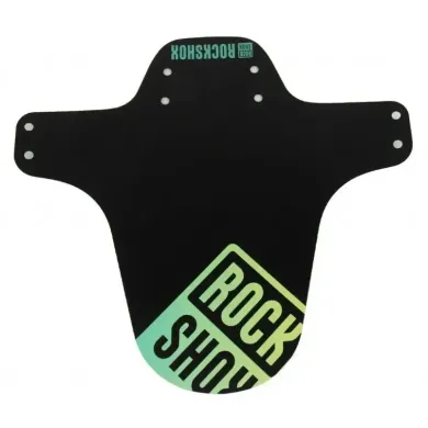 Переднє крило RockShox MTB Fender Black with Teal/Yellow Fade Print