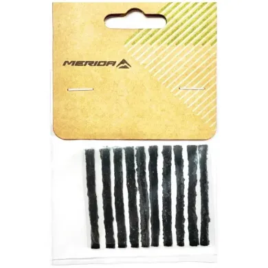 Джгути для ремонту покришки MERIDA Plug Self-vulcanizing fat black 10 шт