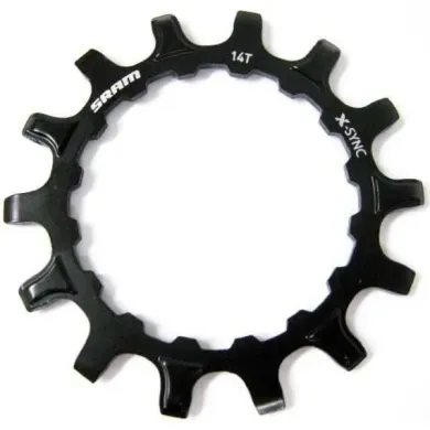 Зірка SRAM X-SYNC Sprocket for Bosch motors 14T Straight Steel Black