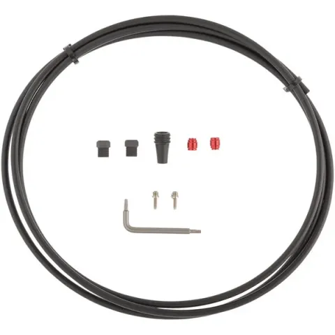 Набір гідролінії SRAM Monoblock 2000 мм Black - Red eTap HRD / S900 Aero HRD