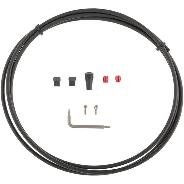 Набір гідролінії SRAM Monoblock 2000 мм Black - Red eTap HRD / S900 Aero HRD Набір гідролінії SRAM Monoblock 2000 мм Black - Red eTap HRD / S900 Aero HRD