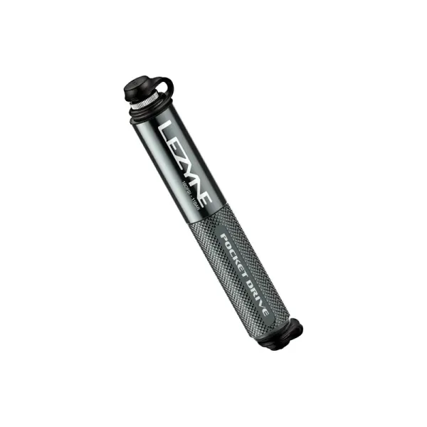 Ручний насос LEZYNE POCKET DRIVE Сірий 160psi Ручний насос LEZYNE POCKET DRIVE Сірий 160psi