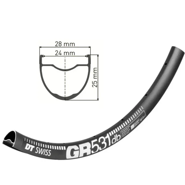 Обід DT SWISS GR 531 27.5 Обід DT SWISS GR 531 27.5