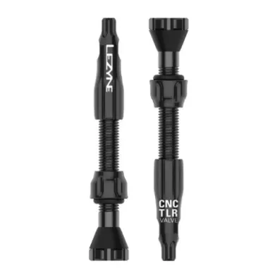 Ніпель для безкамерки LEZYNE CNC TLR VALVE 44MM Чорний