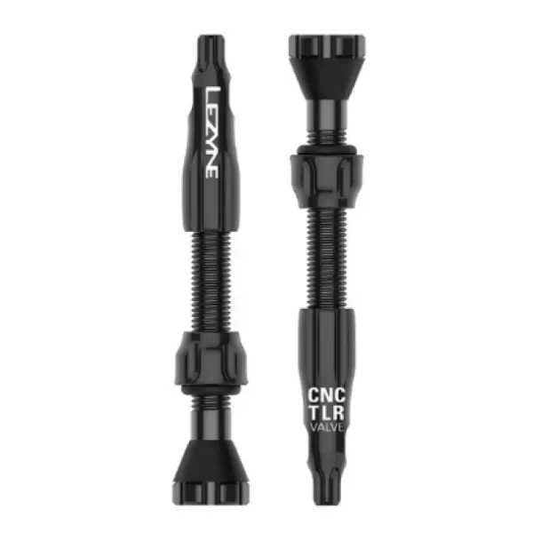 Ніпель для безкамерки LEZYNE CNC TLR VALVE 44MM Чорний Ніпель для безкамерки LEZYNE CNC TLR VALVE 44MM Чорний
