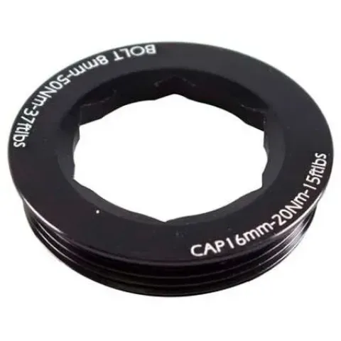 Болт-кришка шатуна RaceFace Puller Cap M18 15SX, чорна