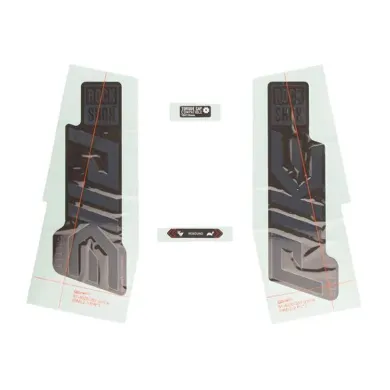 Набір наліпок RockShox PIKE SELECT 27/29 MGRY/BLK
