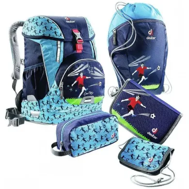 Набір шкільний DEUTER OneTwoSet - Sneaker Bag колір 3045 navy soccer