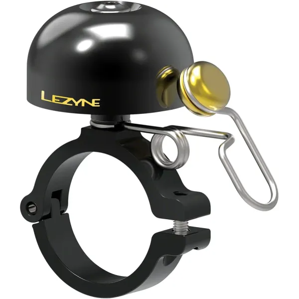 Дзвінок LEZYNE Classic Brass Medium All Black Bell Чорний Дзвінок LEZYNE Classic Brass Medium All Black Bell Чорний