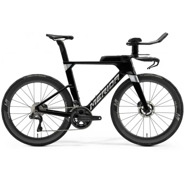 Велосипед MERIDA 2026 TIME WARP TRI LIMITED Metallic Black