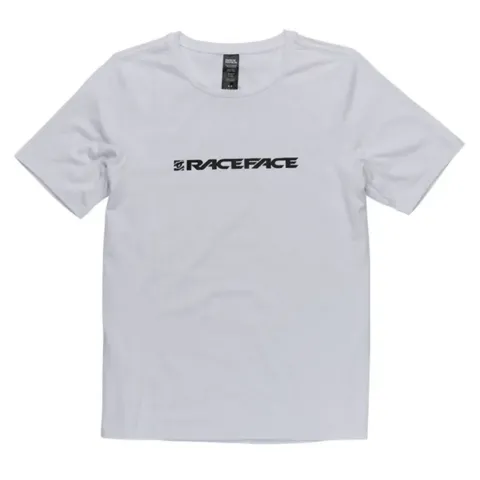 Футболка RaceFace Classic Logo SS Tee White S