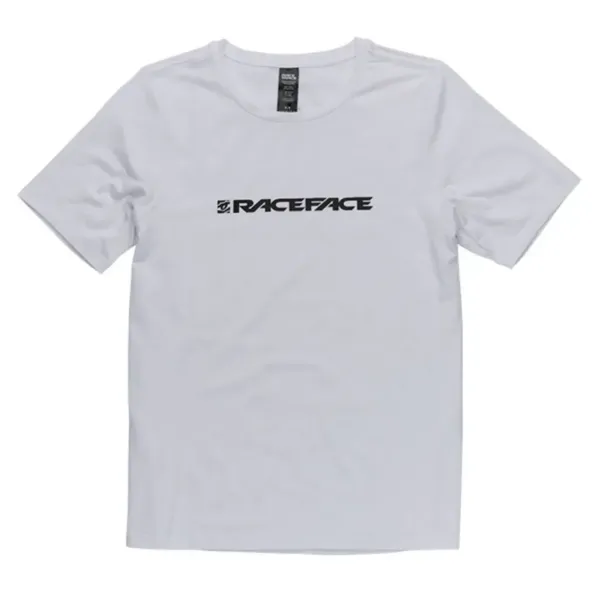 Футболка RaceFace Classic Logo SS Tee White S Футболка RaceFace Classic Logo SS Tee White S