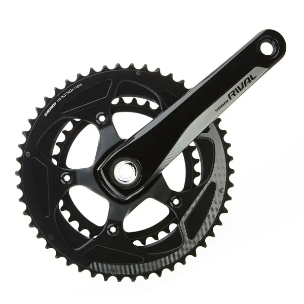 Шатуни Sram Rival 22 Yaw 172.5 мм 50-34T без GXP Шатуни Sram Rival 22 Yaw 172.5 мм 50-34T без GXP