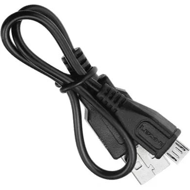 Кабель зарядки LEZYNE MICRO USB CABLE Чорний