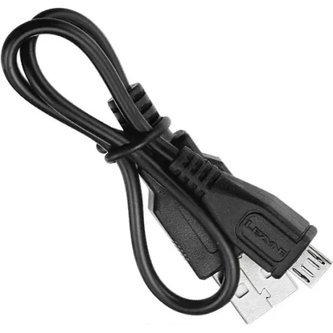 Кабель зарядки LEZYNE MICRO USB CABLE Чорний