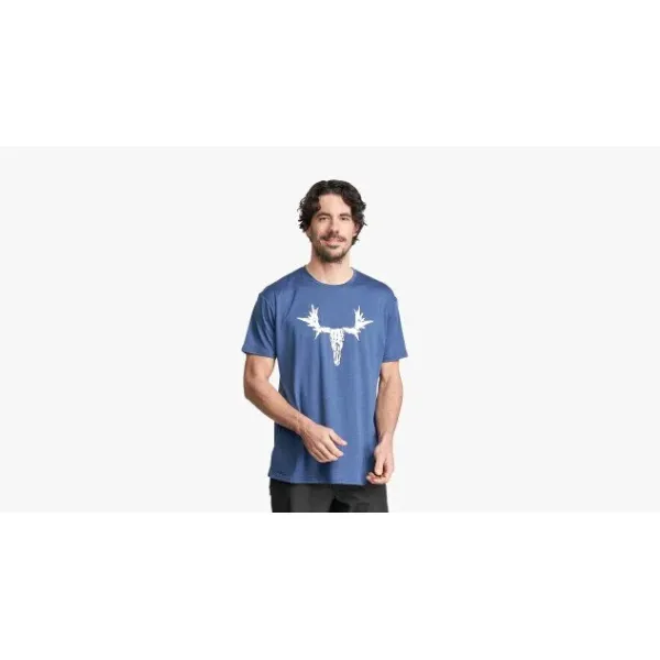 Футболка RaceFace Moose SS Tee Navy M Футболка RaceFace Moose SS Tee Navy M