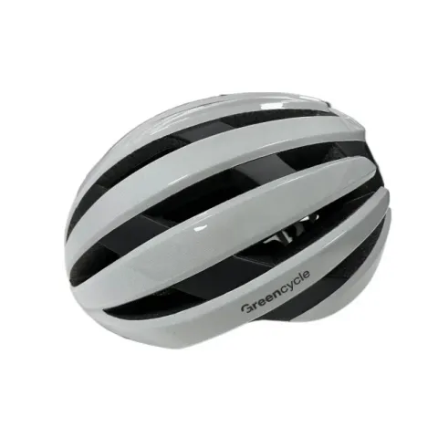 Шолом Green Cycle Alleycat RS, біло-сірий глянець, розмір 58-61 см