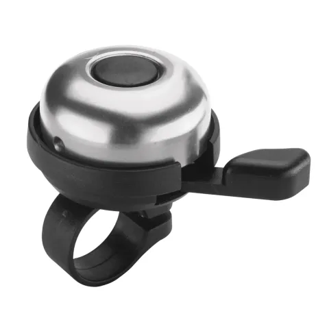 Велосипедный звонок Green Cycle GBL-603, серебристый