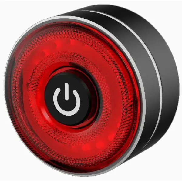 Задня блимавка Green Cycle Halo, COB LED, 80 люмен, 6 режимів