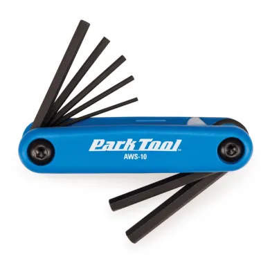 Складаний набір шестигранників Park Tool AWS-10 (1.5–6 мм)