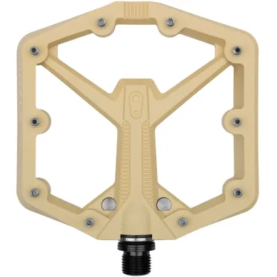 Педали Crankbrothers STAMP 1 (GEN. 2), размер L (43-49 EU), бежевые