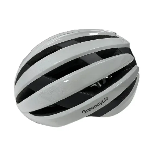 Шолом Green Cycle Alleycat RS, 54-58 см, біло-сірий глянець Шолом Green Cycle Alleycat RS, 54-58 см, біло-сірий глянець