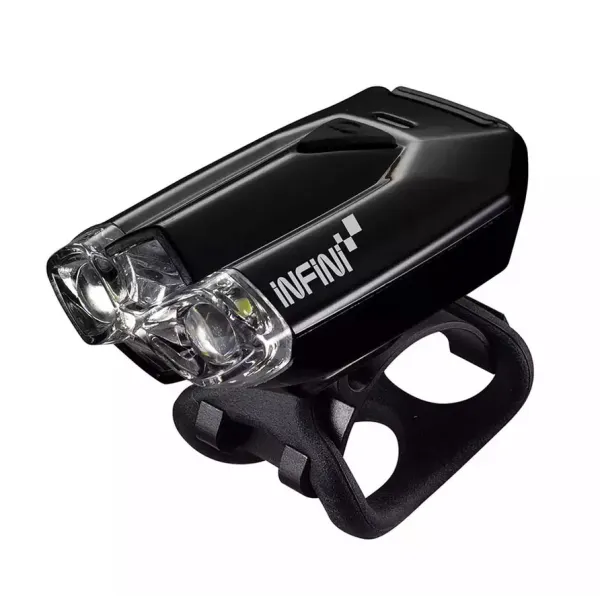 Передняя мигалка Infini LAVA I-260W-Black, 2 светодиода, 4 режима, USB