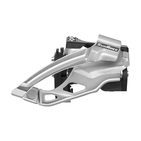 Передний переключатель SUN RACE M966, 9S, 2x9, d 34.9 (адаптер 31.8/28.6)