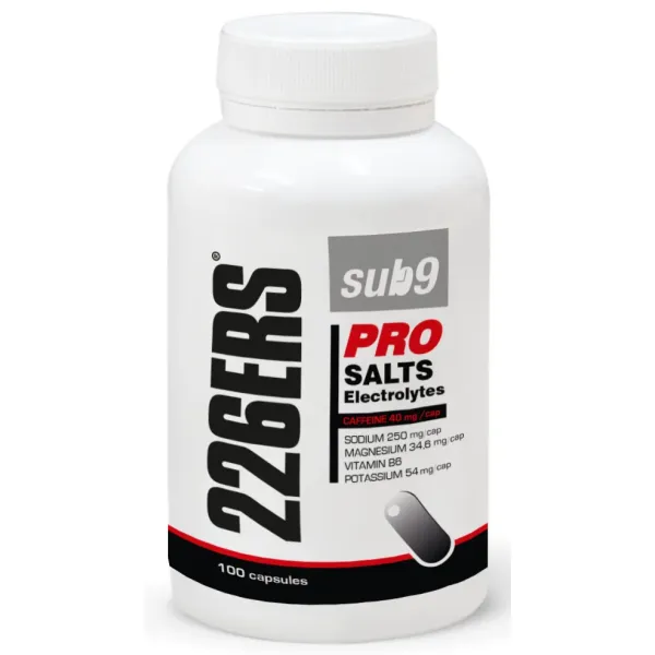 Спортивне харчування 226ERS Sub9 Pro Electrolytes з кофеїном 100 капсул