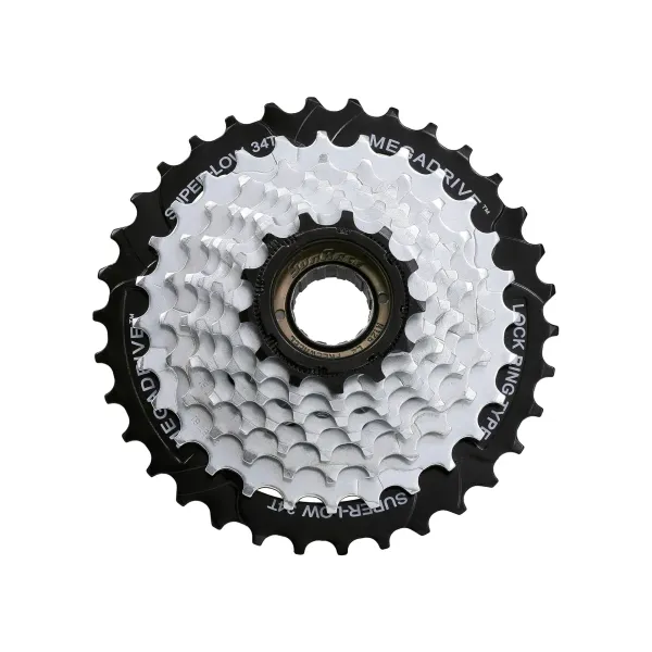 Тріска SUN RACE M56 8S 13-34T Zinc+Black