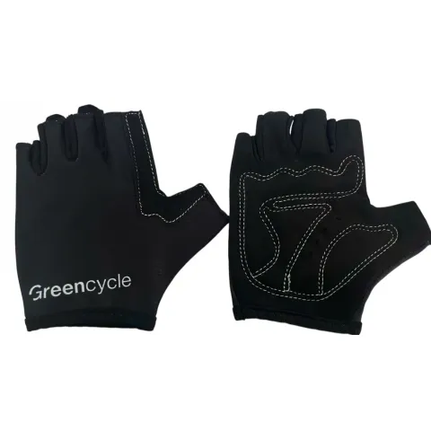 Рукавички Green Cycle Grid без пальців XS-S чорні