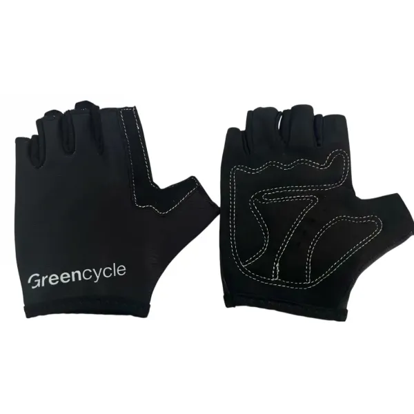 Рукавички Green Cycle Grid без пальців XS-S чорні