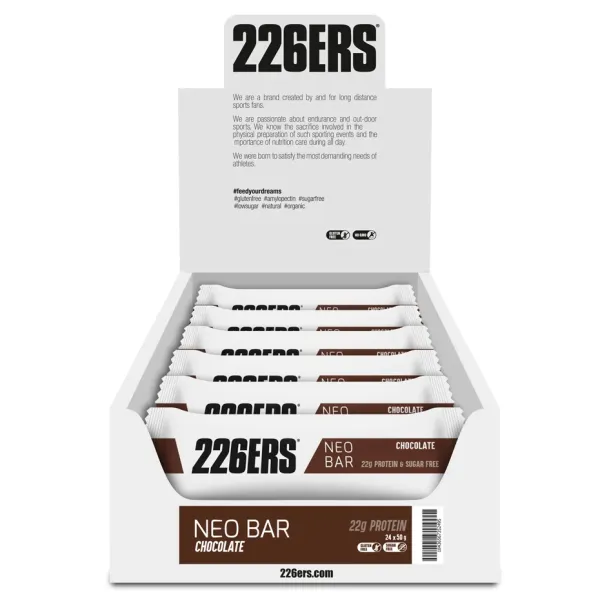 Спортивне харчування 226ERS Neo Protein темний шоколад 50г 24шт/уп Спортивне харчування 226ERS Neo Protein темний шоколад 50г 24шт/уп