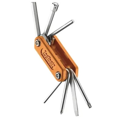 Складаний мультитул ICE TOOLZ Handy-8 94H4, неіржавна сталь, помаранчевий