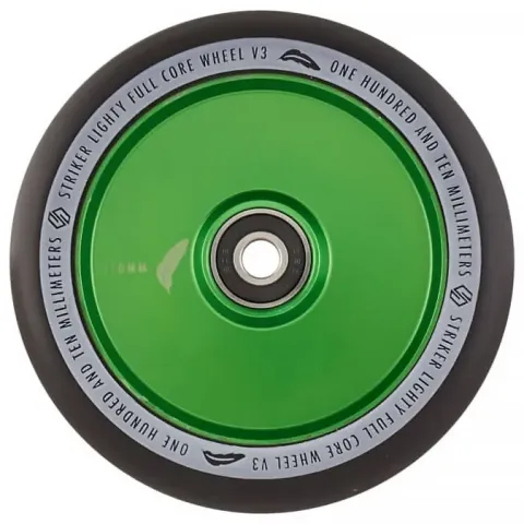 Колесо для трюкового самоката Striker Lighty Full Core V3 110мм Green