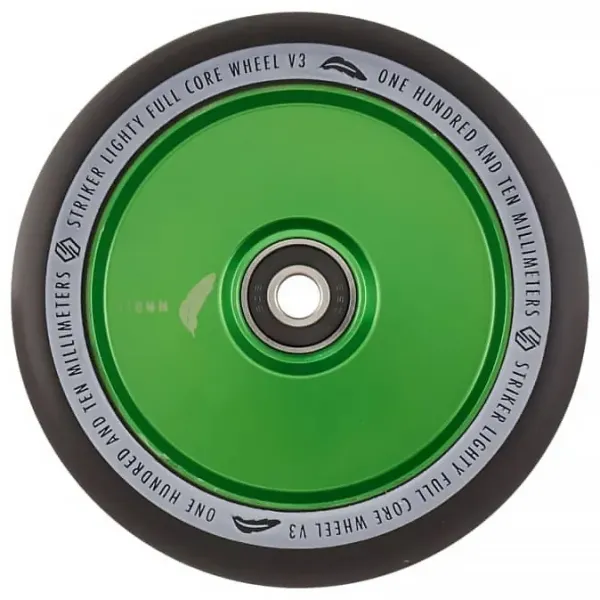 Колесо для трюкового самоката Striker Lighty Full Core V3 110мм Green