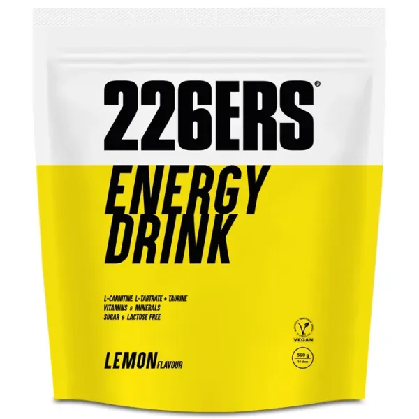 Спортивне харчування 226ERS Energy Drink лимон 500г